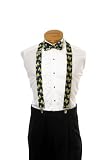Michigan Suspenders - University of Michigan Blue Suspenders with M Logo