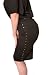 Switchblade Stiletto Metal Studded Black Skirt Stretchy Small - XL