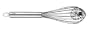 Cuisipro Duo Whisk With Wire Ball, 12 Inches