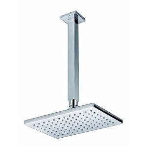 Safire Ceiling Mount Rain Showerhead Finish / Size: Brushed Nickel / 7.2
