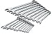 SK 86224 SuperKrome 19 Piece 12 Point 6-Millimeter to 22-Millimeter Combination Wrench Set