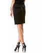Peplum Double Stitched Shirred Skirt Product Image