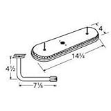Music City Metals 15301-71111 Stainless Steel Burner Replacement for Select Gas Grill Models by Arkla, Charmglow and Others
