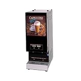 Ski Hot Cappuccino Dispenser, High Volume 2 Flavor Manual Dispense Operation, 8-1 2'' Cup... by Ski
