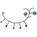 Caterpillar Rack, Clever French Novelty Design Clothes Rack