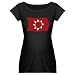 Oglala Lakota Flag 2 Maternity Dark T-Shirt