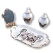 Reutter Porcelain Miniature Brush with Plate Set