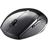 バッファロー（サプライ） Bluetooth3.0対応 BlueLEDマウス 静音／5ボタン／横スクロール ブラック BSMBB27SBK