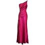 One Shoulder Satin Goddess Formal Gown Prom Dress