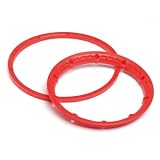 3275 H D Wheel Beadlock Rings Red (2) by Hpi Racing