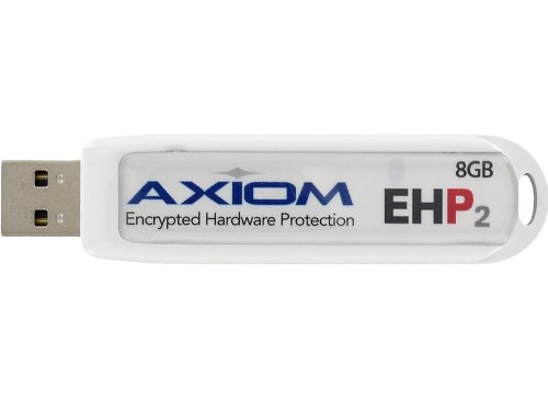 3483960 AXIOM 16GB EHP2 USB V2.0 FLASH DRIVE W/ 256-BIT AES ENCRYPTION SECURITY