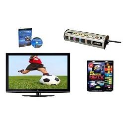 LG 50PQ30 HDTV + High-performance Hook-up Kit + Power Protection + Calibration