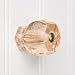 Medium Depression Pink Glass Knob - Depression Pink