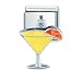Nomination Composable Damen-Bead Classic Charms 925Er Silber Cocktailglas 031700/15