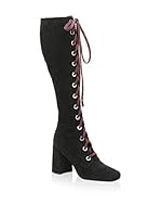Prada Botas de cordones (Negro)