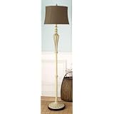 63 Elegant Contemporary Floor Lamp with Ribbed Design by CC Home Furnishings