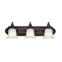 Energy Star Qualified Three-Light Bathroom Fixture from Destination Lighting