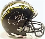 Ladainian Tomlinson Autographed/Hand Signed San Diego Chargers Football Mini Helmet