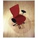 FLR129919SR - Hard Floor Chairmat,Smooth Back,Contour,39x49,Clear