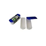 Rectangular Plastic Storage Container, Pack Of 2 Rectangular Plastic Storage Container, Pack Of 2