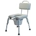 Graham Field Platinum Collection Deluxe Padded Commode Bath Seats With Arms