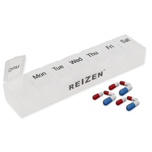 Reizen Weekly Pill Organizer