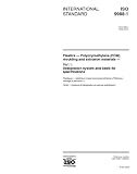 ISO 9988-1:2004, Plastics - Polyoxymethylene (POM) moulding and extrusion materials - Part 1: Designation system and basis for specifications