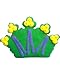 Beautiful Cookies Organic Party Favors-Mardi Gras Crown Organic Cookies Cookies, 10 Cookies Image