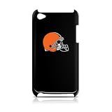 NFL Cleveland Browns Varsity Jacket Hardshell Case for iPod Touch 4G, Black, 4.4x2.4-Inch