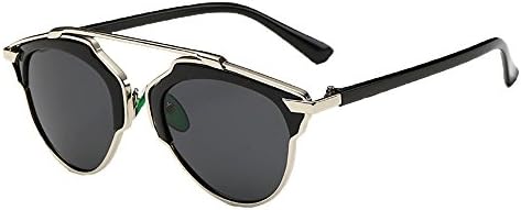 Cat Eye Vintage Metal Frame Polarized Lens Sunglasses - So Real Series Sunglasses