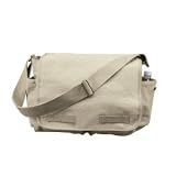 Khaki Vintage Classic Messenger Bag 9848
