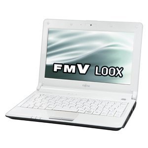 富士通 モバイルパソコン FMV BIBLO LOOX M （ミルクホワイト）（Office搭載・2年間ライセンス版） FMV-LME10W2