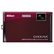 Nikon Coolpix S60 10MP Digital Camera with 5x Optical Vibration Reduction (VR) Zoom (Crimson Red).