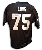 Howie Long Signed Oakland Raiders Throwback Black Jersey