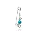 Sterling Silver Pendant Pin With Sod And Heart Charms