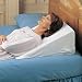 Eva Medical Bed Wedge - Foam Wedge Bed Pillow 25" x 23" x 12". Comes w/ white pillow cover