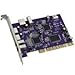 SONNET TECHNOLOGIES FWUSB2A Tango 6PORT Firewire/usb 2.0 Pci 400MBPS/480MBPS Mac