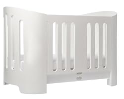 Bloom Luxo Sleep Baby Bed - Coconut White