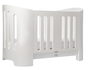 Bloom Luxo Sleep Baby Bed - Coconut White