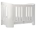Bloom Luxo Sleep Baby Bed - Coconut White