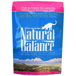 Natural Balance Ultra Premium Formula Dry Cat Food