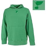 Antigua St. Louis Blues St. Patrick's Day Signature Hooded Sweatshirt Extra Large