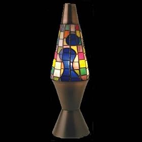 NEW! 32oz - TIFFANY by LAVA blue blob and Oil Rubbed Bronze Base by Lava Brand