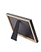Creative Picture Frames [5.5x8.5bk] Black Business License Certificate Frames for Professionals Holds 5.5 by 8.5-inch Self Standing Easel Back with Hanger