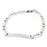 Identity bracelet silver 