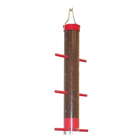 Songbird Essentials Finches Favorite, 12in. Single Tube Feeder by 