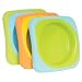 Beaba Soft Plate Set - Stackable with Slip Resistant Base