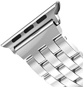 Trent42mm Steel Stainless Metal Watchband Stainless Steel Strap Classic Buckle Adapter Watch Bands for Apple Watch Sport Fast!