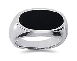 0.00 ctw Men's Diamond Ring in 14K White Gold