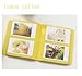 Woodmin Candy Color Fuji Instax Mini Book Album For instax mini7s 8 25 50s Film---Yellow